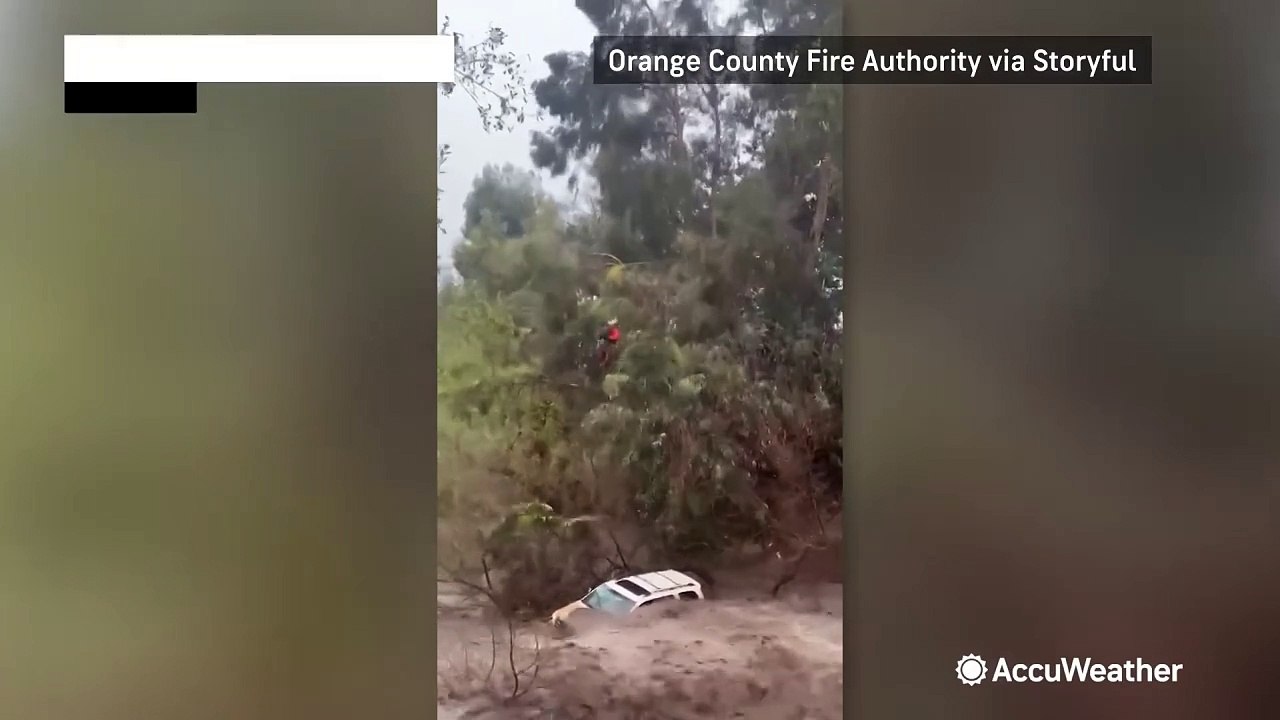 Pelting hail, drenching rain and heavy snow pound the West Coast