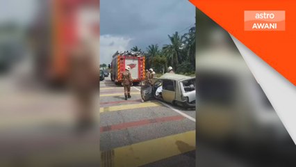 Sukarelawan APM Kuala Muda maut kemalangan kereta dan lori