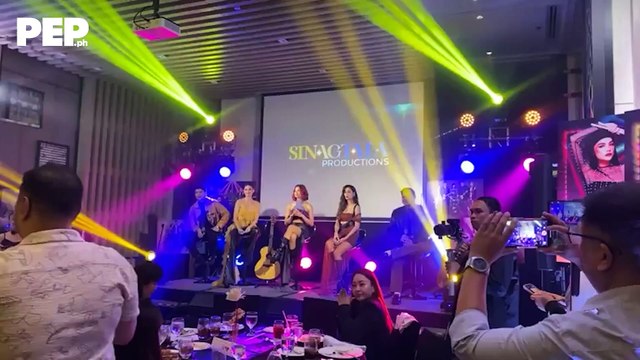 Rayver, Glaiza, Arci, & Matt at Sinagtala mediacon