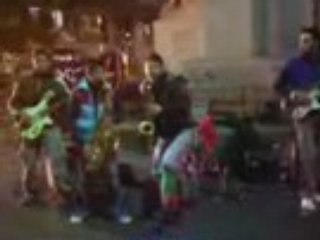 Buenos Aires spectacle in street