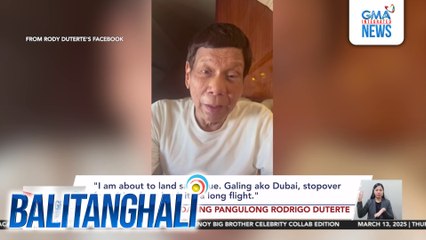 FPRRD, nasa The Hague na matapos ipaaresto ng ICC (Originally aired on Mar. 13, 2025) | Balitanghali