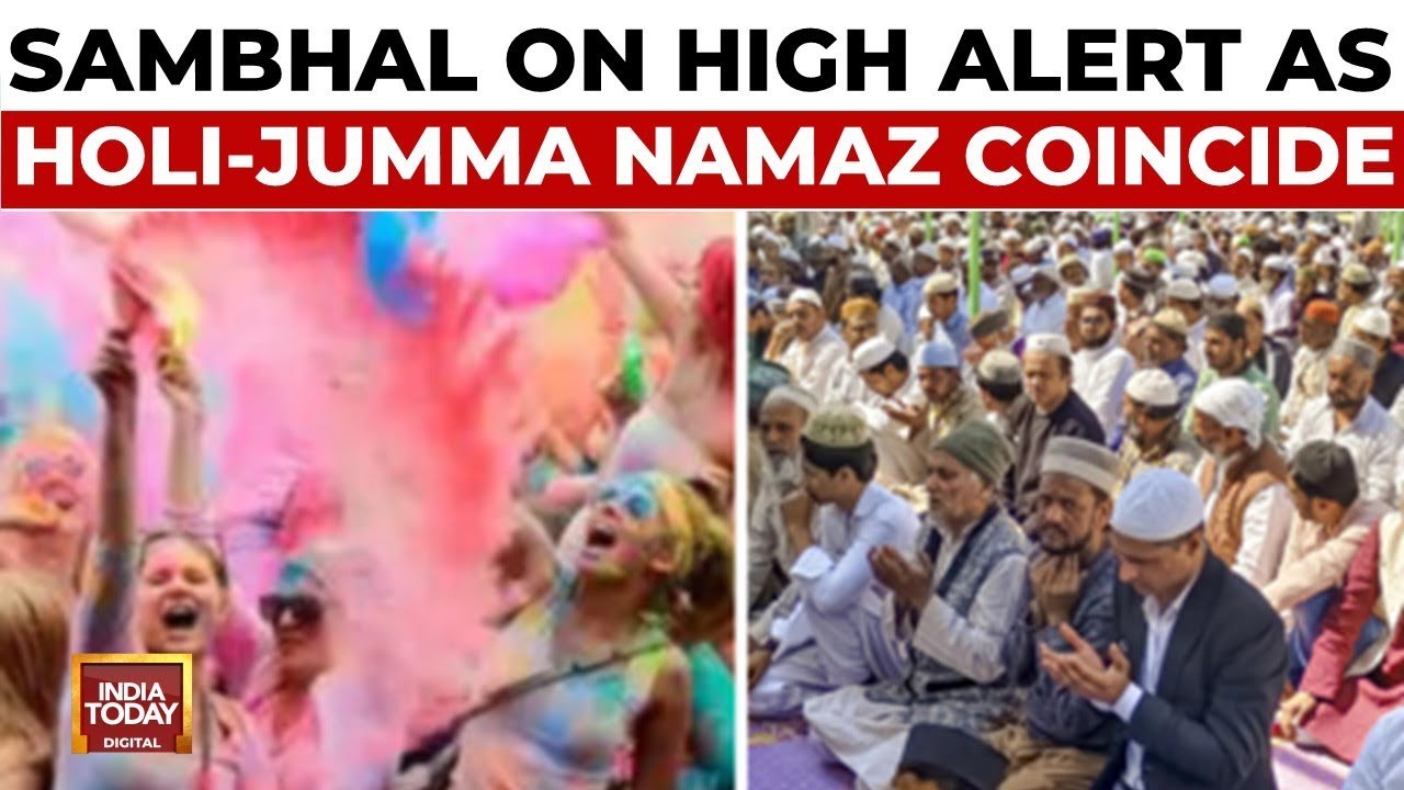 Security tightened in North India as Holi and Friday prayers coincide