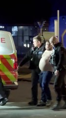 Police chase in Squires Gate, Blackpool - March 15, 2025