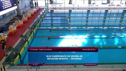 XLIV CAMPEONATO DE ESPAÑA DE NATACION INFANTIL – INVIERNO - Jueves mañana