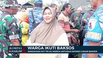 Rangkaian HUT TNI AU Warga Antusias Datangi Lokasi Baksos