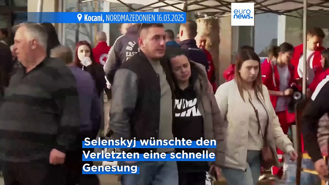 Brand in einem Nachtclub in Nordmazedonien: 'Die Kinder sind bis zur Unkenntlichkeit verbrannt'