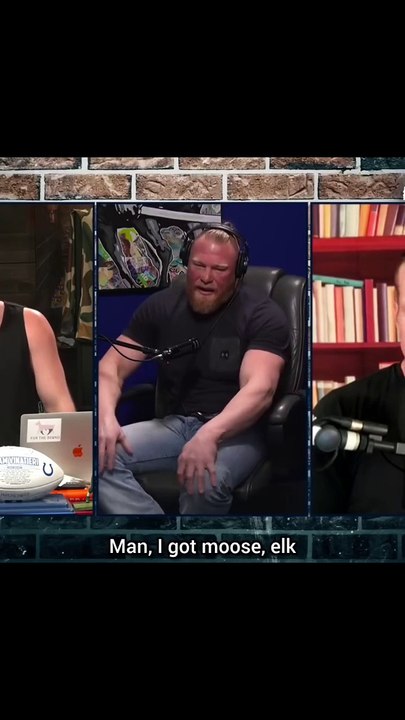 Brock Lesnar with Stone cold Steve Austin impression