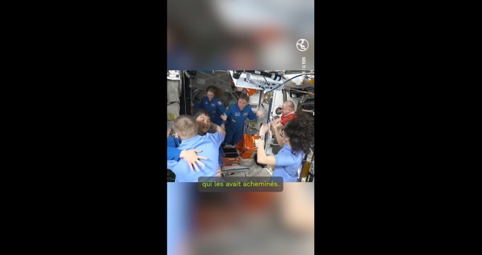Bloqués à bord de l'ISS depuis neuf fois, deux astronautes américains enfin secourus
