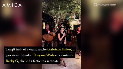 Eva Longoria compie 50 anni, il party da star a Miami