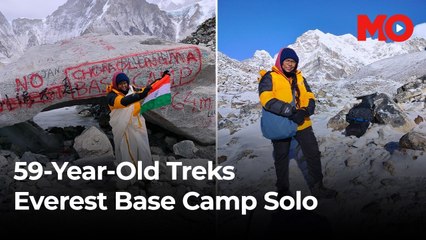 Solo, fearless, 59: Kerala woman's journey to Everest Base Camp