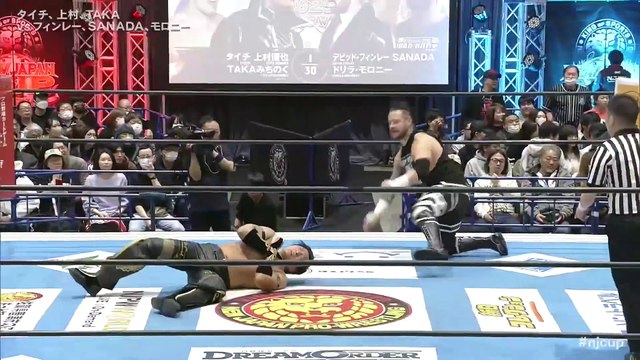 TAKA Michinoku, Yuya Uemura & Taichi vs Drilla Moloney, SANADA & David Finlay: NEW JAPAN CUP 2025 Night 8 (3/17/2025)