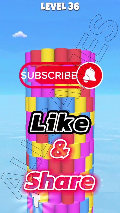 Tower Color LVL 36 Gameplay FUN GAME #shorts #TowerColor #fungames #viralvideo