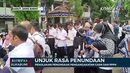 Unjuk Rasa Penolakan Penundaan Pengangakatan CASN Dan PPPK