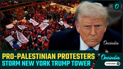Trump Faces Fire After Mahmoud Khalil’s Arrest | Protesters Storm Trump Tower; 100 Arrested | VIDEO