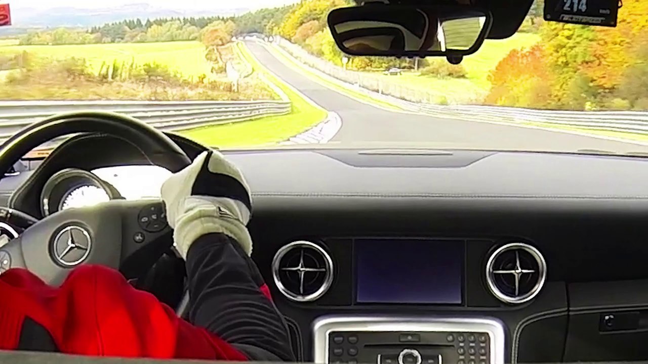 Mercedes SLS Onboard Acceleration Nürburgring Nordschleife V8 Sound Star Performance AMG