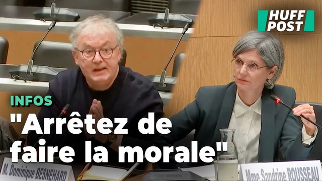 Dominique Besnehard s’emporte contre la députée Sandrine Rousseau en commission d’enquête