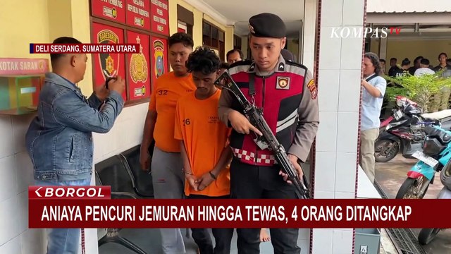 [FULL] Polisi Ungkap Kronologi 4 Warga Aniaya Maling Jemuran hingga Tewas di Deli Serdang