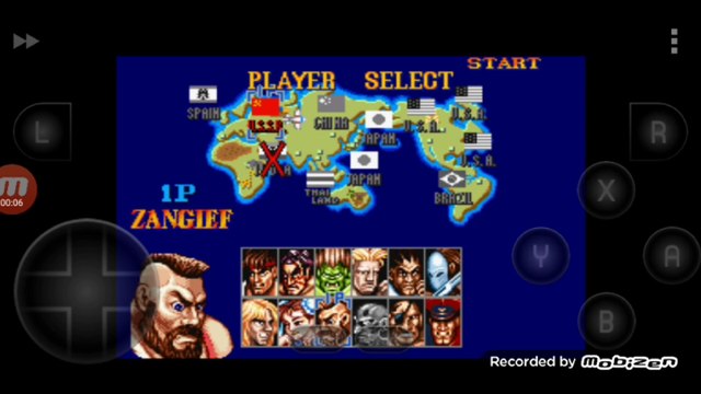 Street Fighter II Turbo: Hyper Fighting Zangief vs Ryu Zangief é derrotado por Ryu