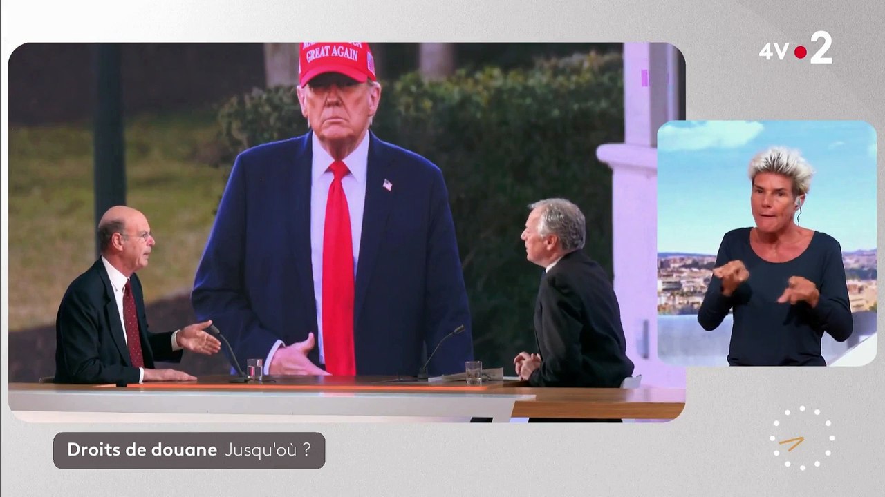 Droits de douane: Le ministre de l’Economie Eric Lombard a regretté une "guerre idiote" avec les Etats-Unis, après les menaces de Donald Trump - VIDEO