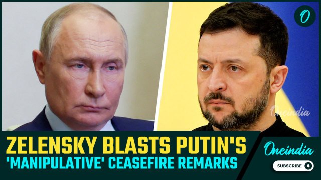 ‘Putin is Afraid of Donald Trump’: Zelensky Rips Into Putin's 'Manipulative' Ceasefire Remarks