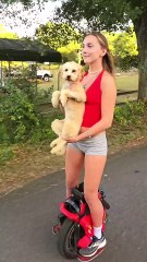 Lovely ride with my lovely girl Sky