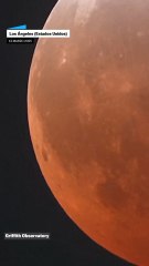Así se ha visto el eclipse lunar total en diferentes puntos del mundo
