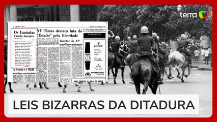 Leis bizarras que estiveram em vigor no Brasil durante a ditadura militar