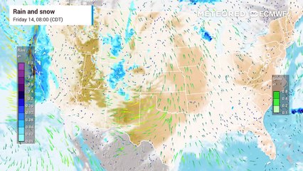 Severe thunderstorms are likely in the East this weekend while heavy snow accumulates in the West.