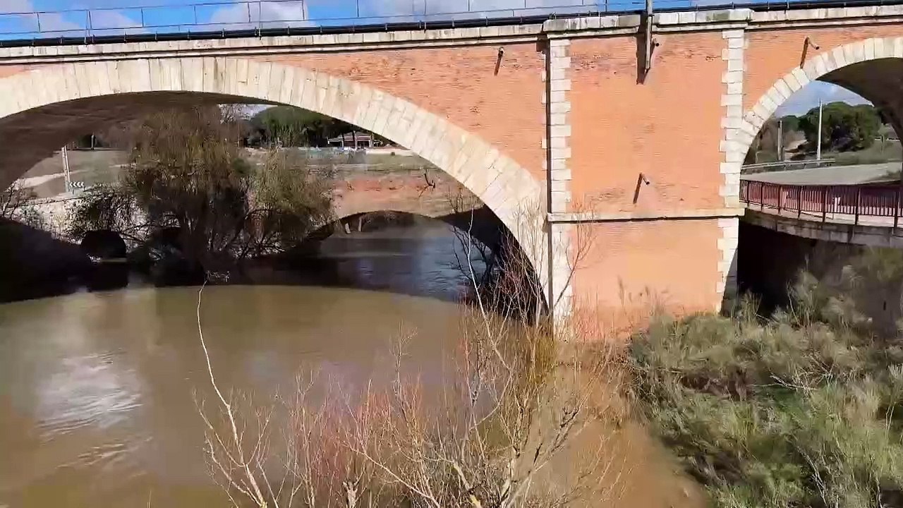El Adaja sigue en riesgo intermedio en Valdestillas