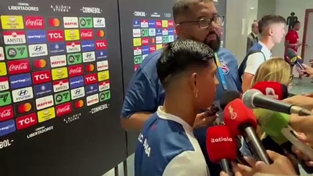 Erick Pulga exalta classificação do Bahia e revela sonho conquistado: Só via a Libertadores pela televisão