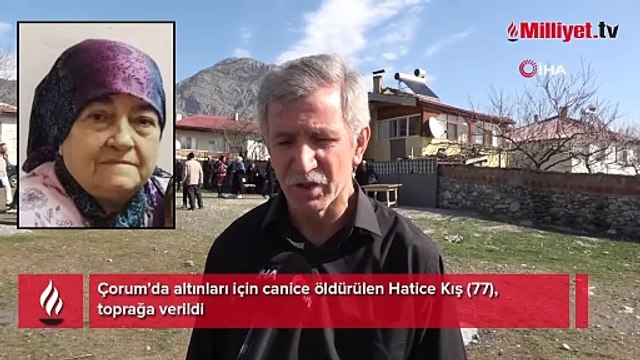 Gasp vahşeti! Altınları için yaşlı kadını önce bıçakladılar sonra yaktılar