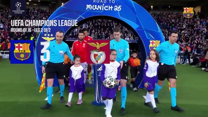 HIGHLIGHTS | FC BARCELONA 3 vs 1 SL BENFICA | UEFA CHAMPIONS LEAGUE 24/25 ⚽