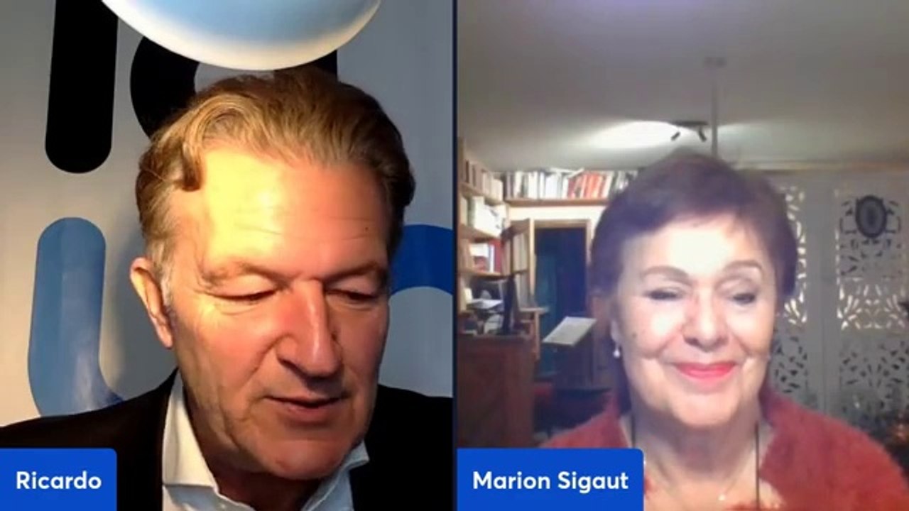 Marion, Chloé et Richard.