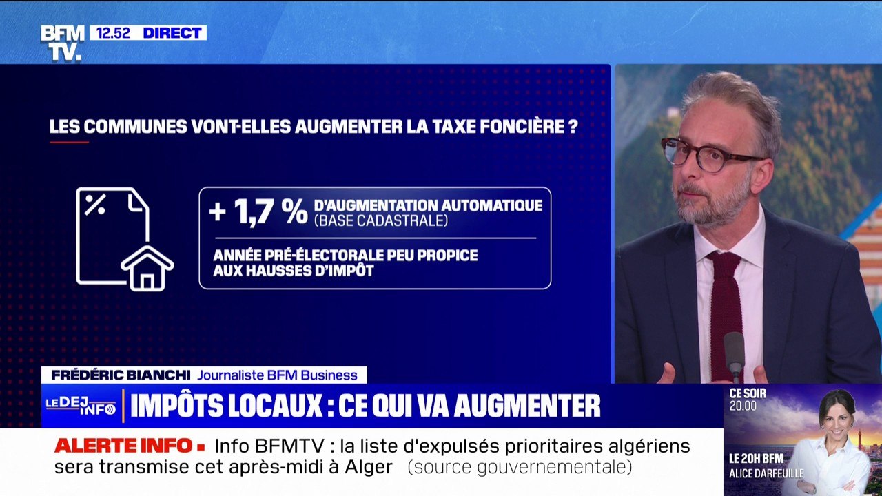 ÉDITO - Impôts locaux: "On ne sait pas encore à quelle sauce on va être mangé, mais la sauce sera certainement un peu aigre"