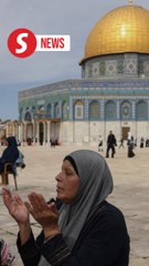 Jerusalem: Second Friday prayers of Ramadan
