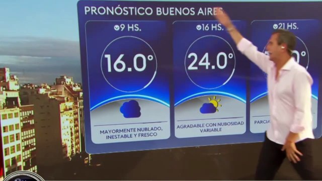 Pronóstico del clima para el AMBA - Viernes 14 de marzo