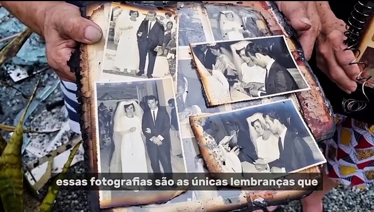 “Só com a roupa do corpo”: casal de idosos de Barra do Sul perde tudo em incêndio e pede doação