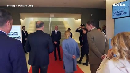 Meloni?allo Space Park?Argotec, fabbrica di satelliti alle porte di Torino