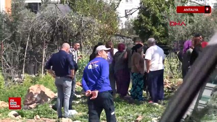 Antalya'da boş arazide kadın cesedi bulundu