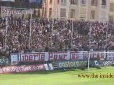 Brigade Sud Nice 1985 vs Lyon le 03/05/2008