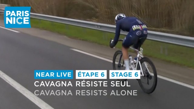 Paris-Nice 2025 - Stage 6 - Cavagna resists alone