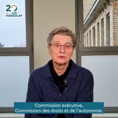 20 ans de la Loi Handicap - Denise Jacon
