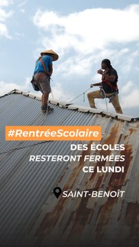 Des écoles resteront fermées ce lundi à Saint-Benoît