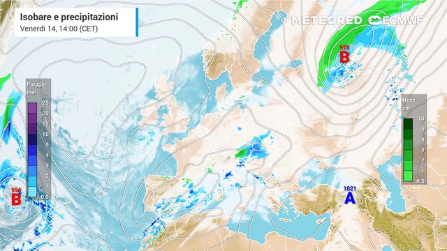 Cambio di circolazione, torna il blocco anticiclone europeo, quasi scandinavo: arriva il freddo tardivo!