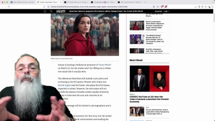 DISNEY CANCELA todas as PREMIERES do FILME da BRANCA de NEVE devido a MONTANHA de CONFUSÃO LACRADORA