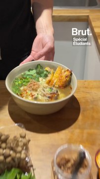 La recette de nouilles instantanées améliorées par la cheffe Marine Gora — BRUT FOOD