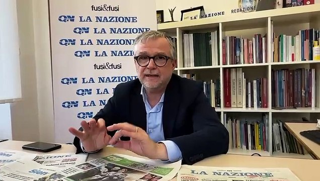 L?assessore regionale alla sanit? Simone Bezzini ospite della redazione de La Nazione di Siena