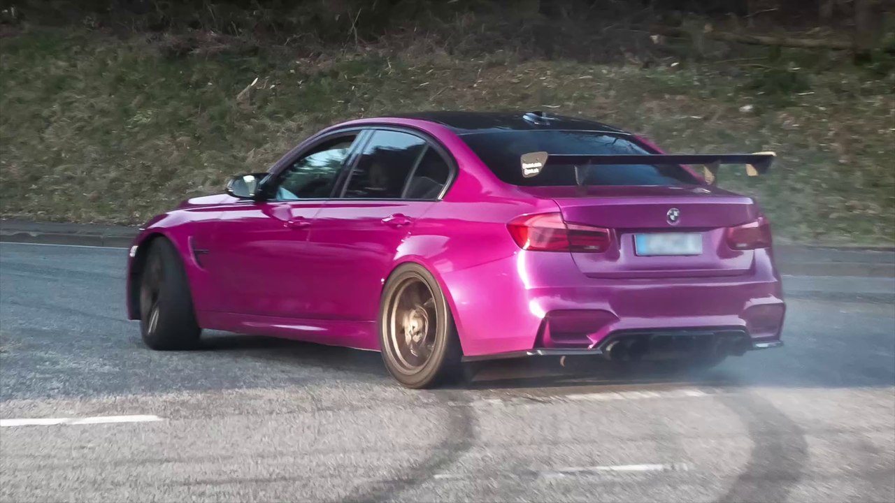 Cars leaving Nürburgring Tankstelle - FAILS, Police, 1000HP RS6 C8, Revuelto, Aventador SVJ, GT3 RS