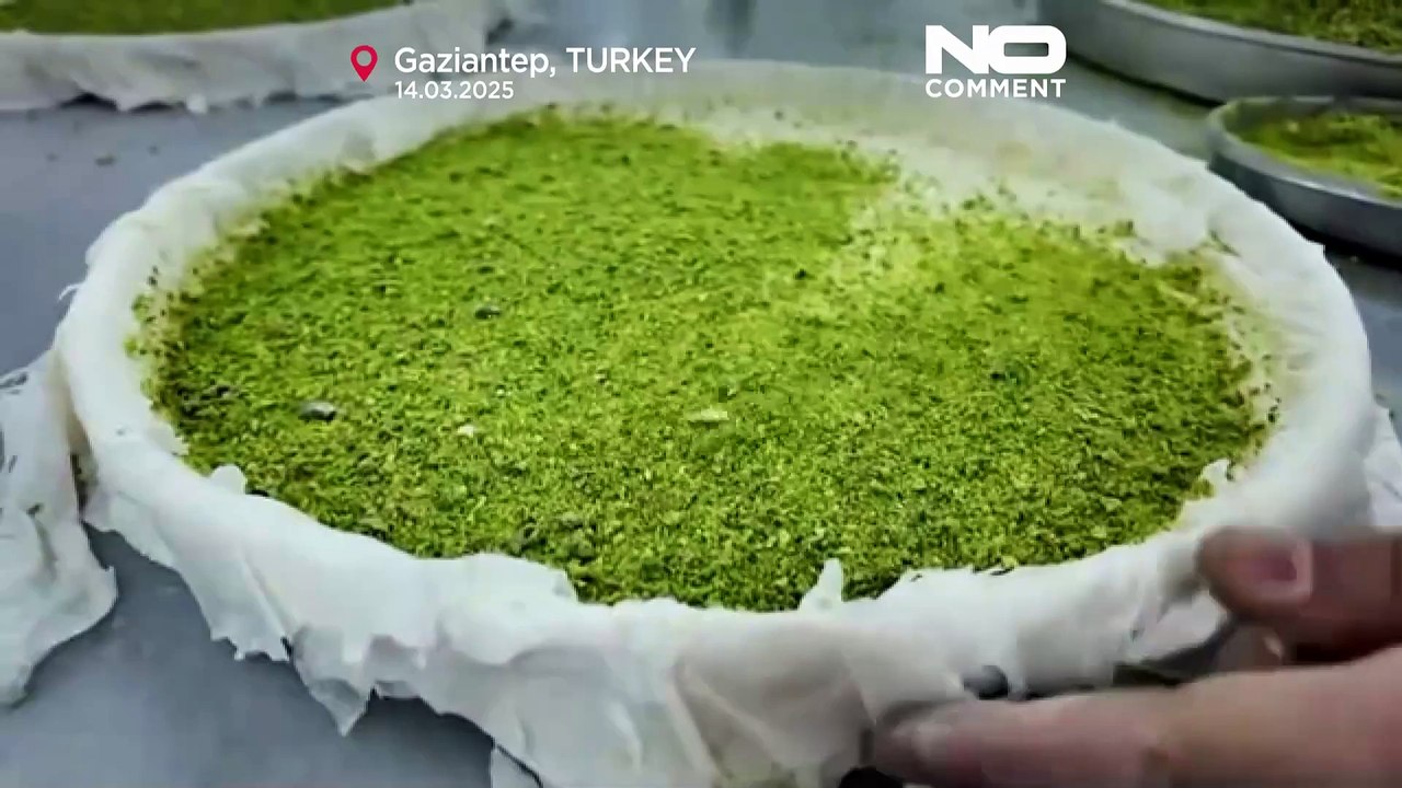 غازی عینتاب؛ پایتخت باقلوای ترکیه با تولید روزانه ۳۰ تن در ماه رمضان