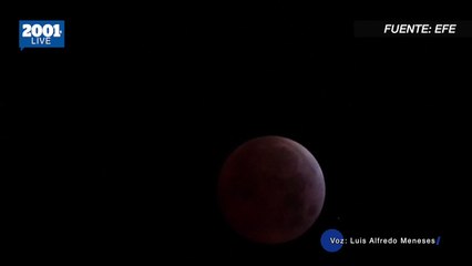 Eclipse total de Luna: Un espectáculo que no se repetirá en dos décadas
